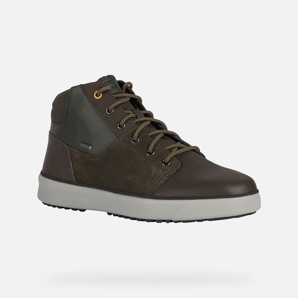 Botas Geox Homem Marrom Escuro - Cervino Abx - TDREB3807